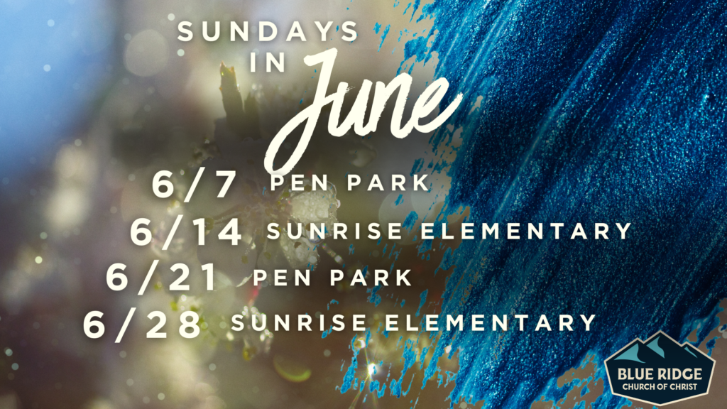 06/07-Pen Park
06/14-Sunrise Elementary School
06/21-Pen Park
06/28-Sunrise Elementary School